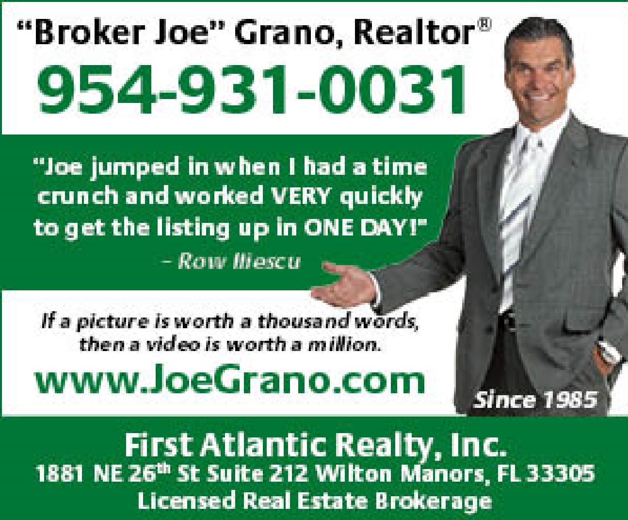 Joe Grano NEW March 2023