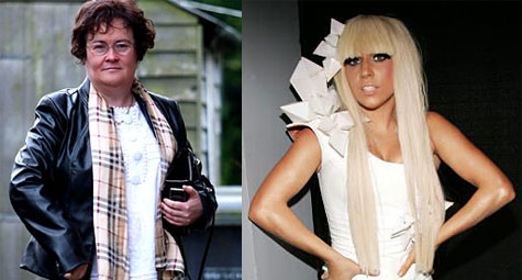 Boyle Beats Gaga in Album Sales