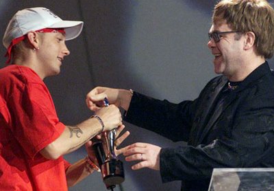 Elton John Helps Eminem Kick Drugs